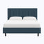 Minetta Platform Bed Twin / Zuma Linen Navy