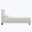 Minetta Platform Bed Twin / Zuma Linen White