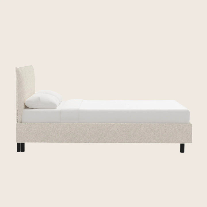 Willow Platform Bed Twin / Sherpa Natural