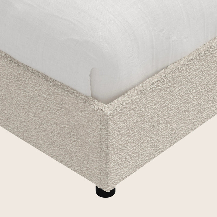 Willow Platform Bed Twin / Sherpa Natural