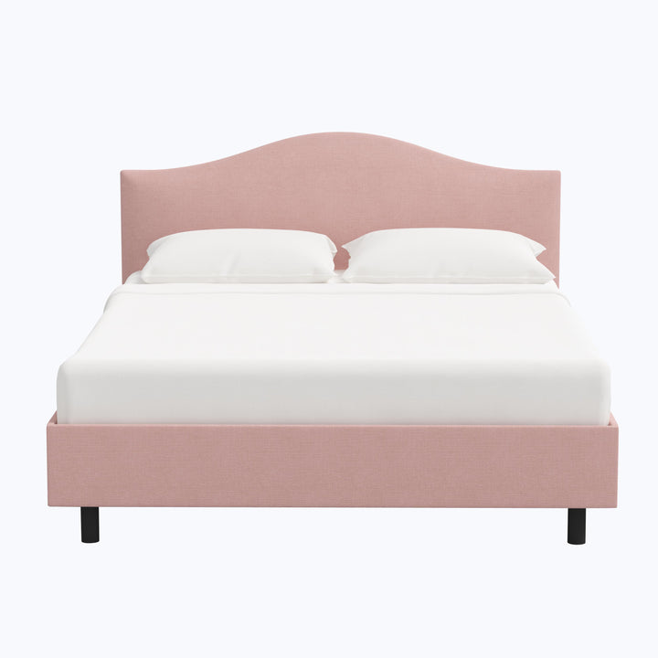 Wednesday Platform Bed Twin / Linen Blush