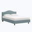 Wednesday Platform Bed Twin / Linen Seaglass