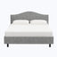 Wednesday Platform Bed Twin / Boucle Grey