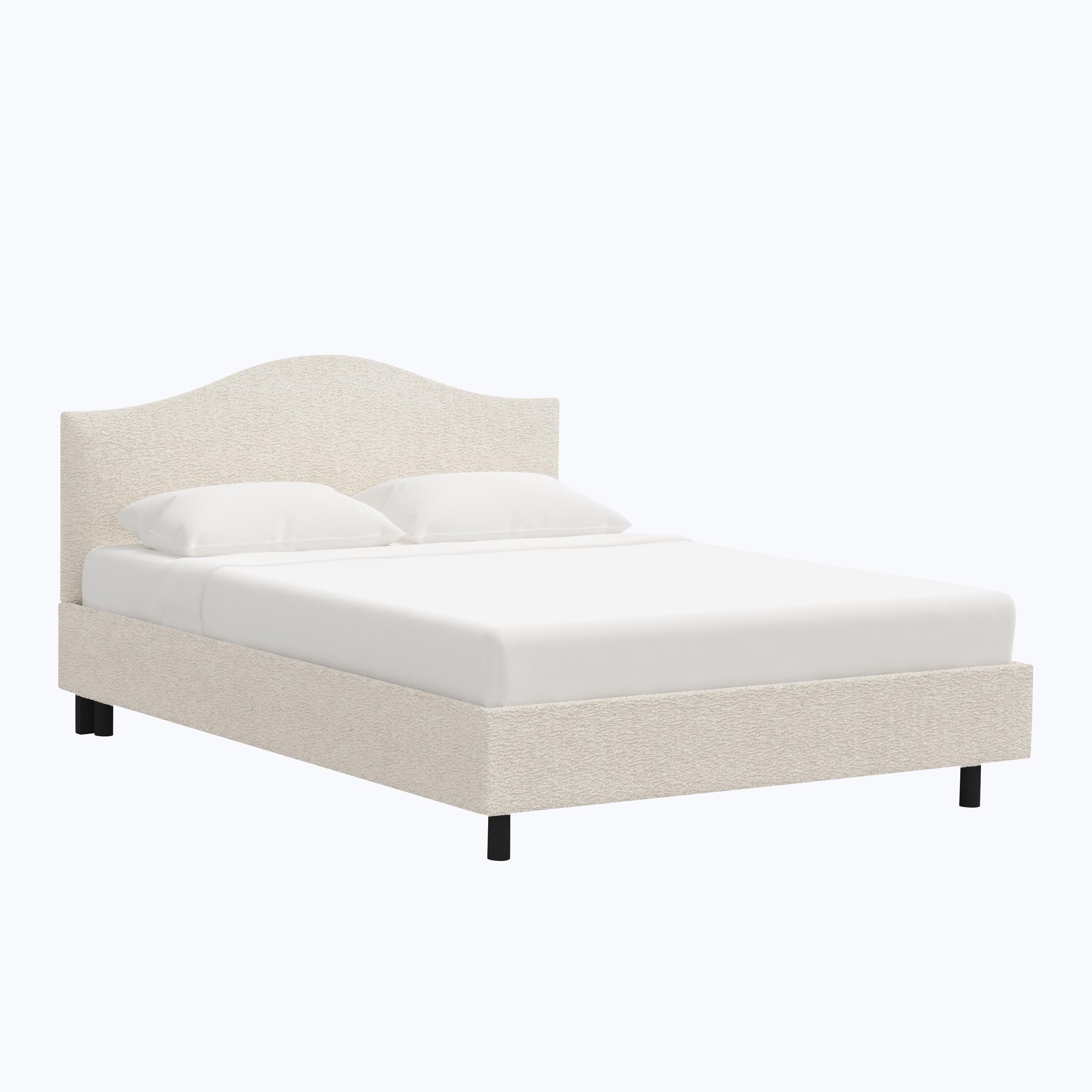 Wednesday Platform Bed Twin / Sherpa Natural