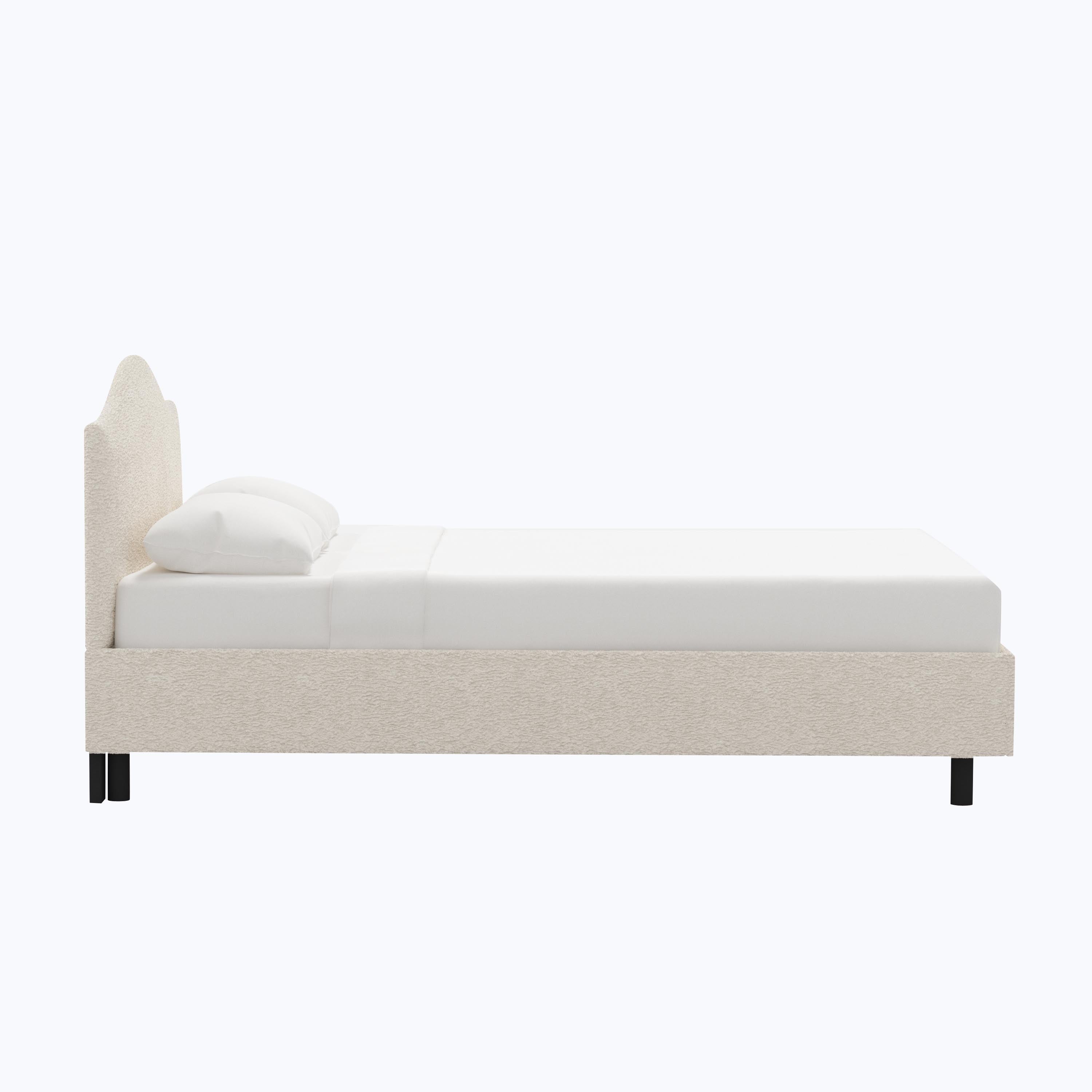 Wednesday Platform Bed Twin / Sherpa Natural