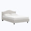 Wednesday Platform Bed Twin / Velvet Light Grey