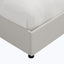 Wednesday Platform Bed Twin / Velvet Light Grey