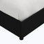 Wednesday Platform Bed Twin / Zuma Linen Black