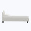 Wednesday Platform Bed Twin / Zuma Linen White