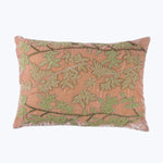 Candolyn Silk Velvet Lumbar Pillow, Pink Quartz