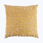 Dya Silk Velvet Pillow, Oyster