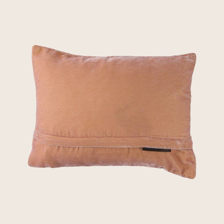 Love Silk Velvet Lumbar Pillow