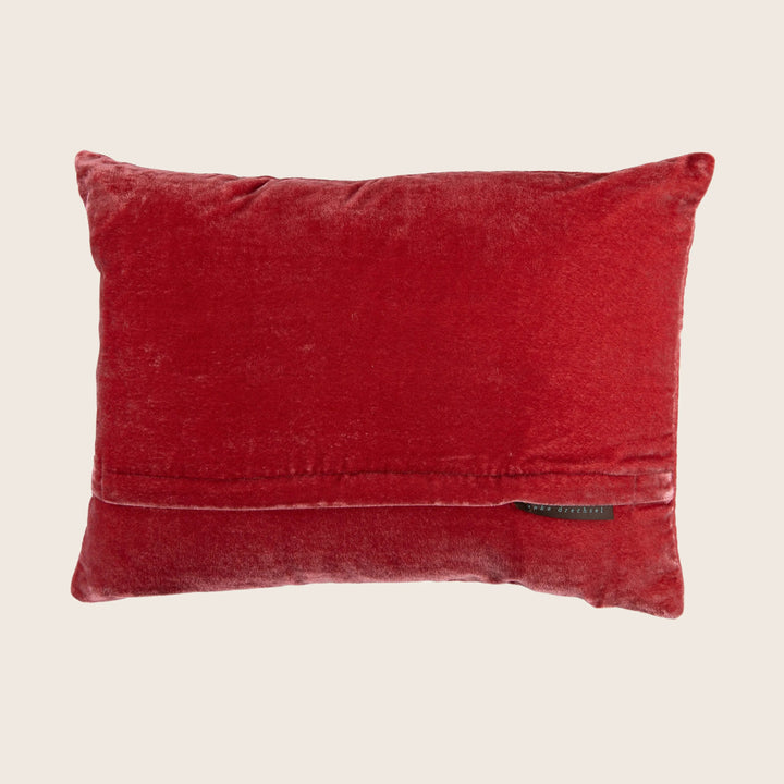 Love Silk Velvet Lumbar Pillow