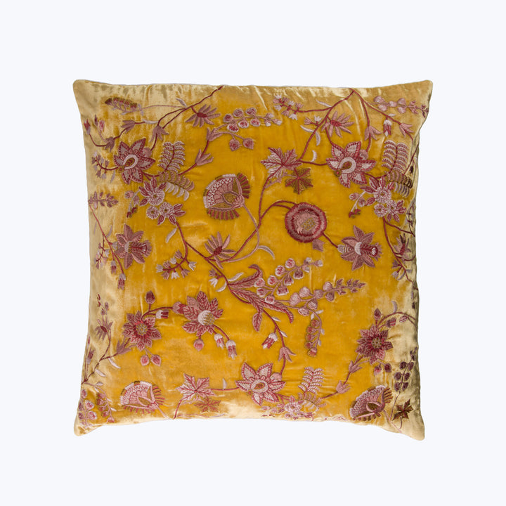 Madame Bovary Silk Velvet Pillow