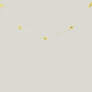 California Dreaming' Diamonds by the Yard Gold Necklace