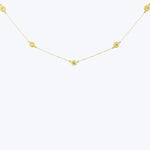 California Dreaming' Diamonds by the Yard Gold Necklace