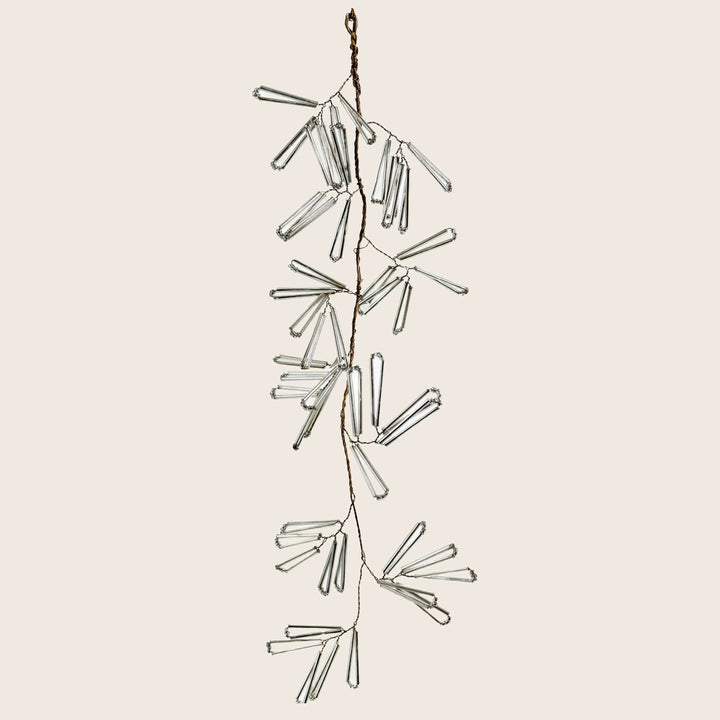 Glass Bead Leaves Ornament