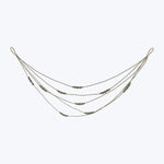 Glass Beads Multichain Garland