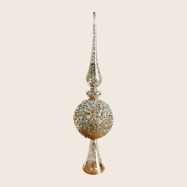Beaded Glass Tree Topper
