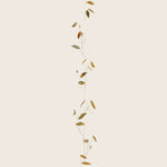 Metal Leaves Garland