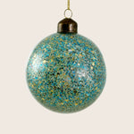 Glitter Sequin Glass Ball Ornament