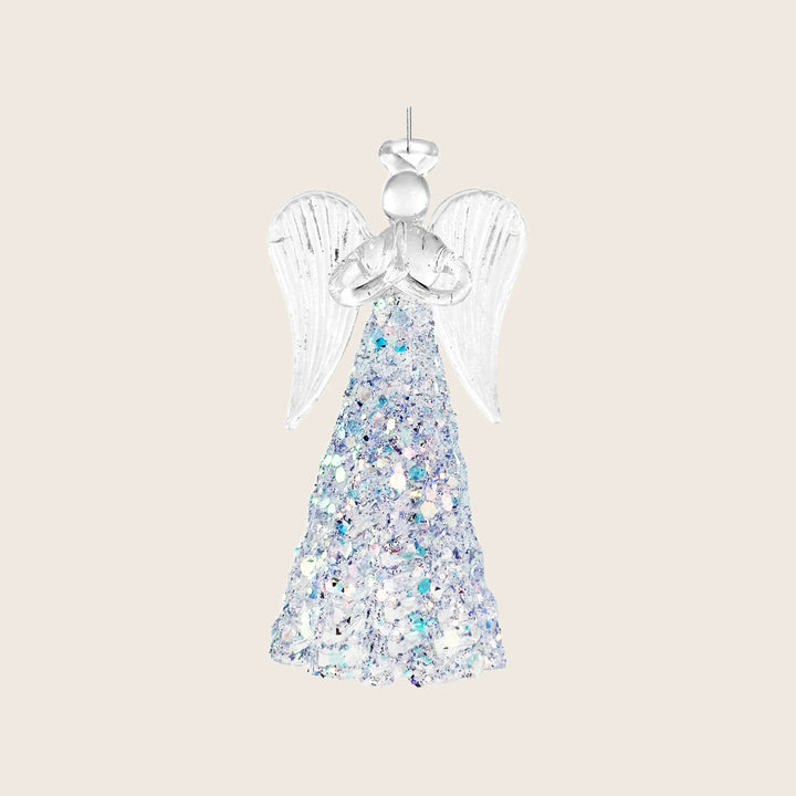 Glass Angel Ornament