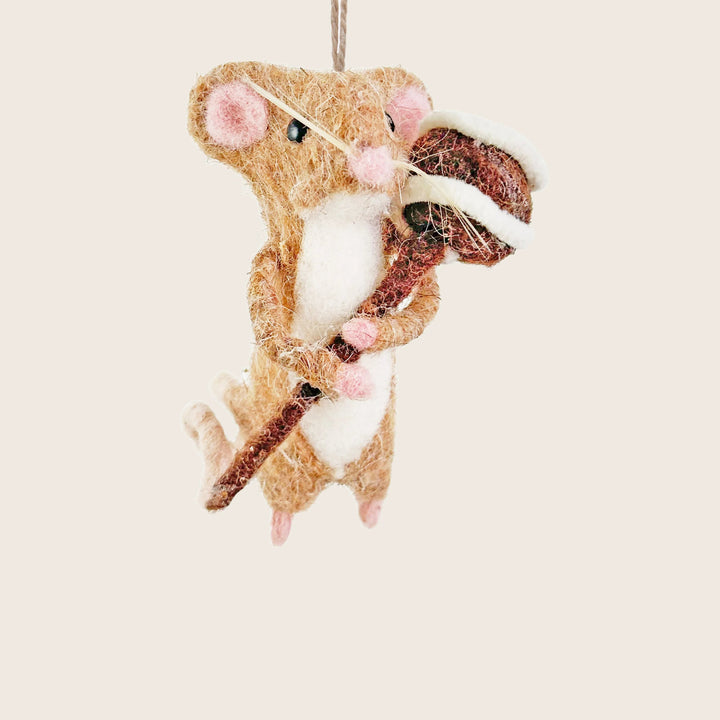 Mouse with Candy Ornament