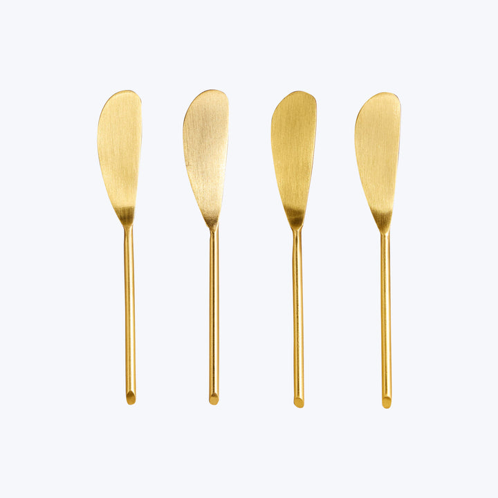 Thin Gold Small Spreader, Set of 4
