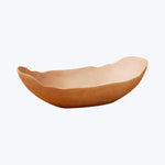 Kiln Mango Wood Petal Bowl Small
