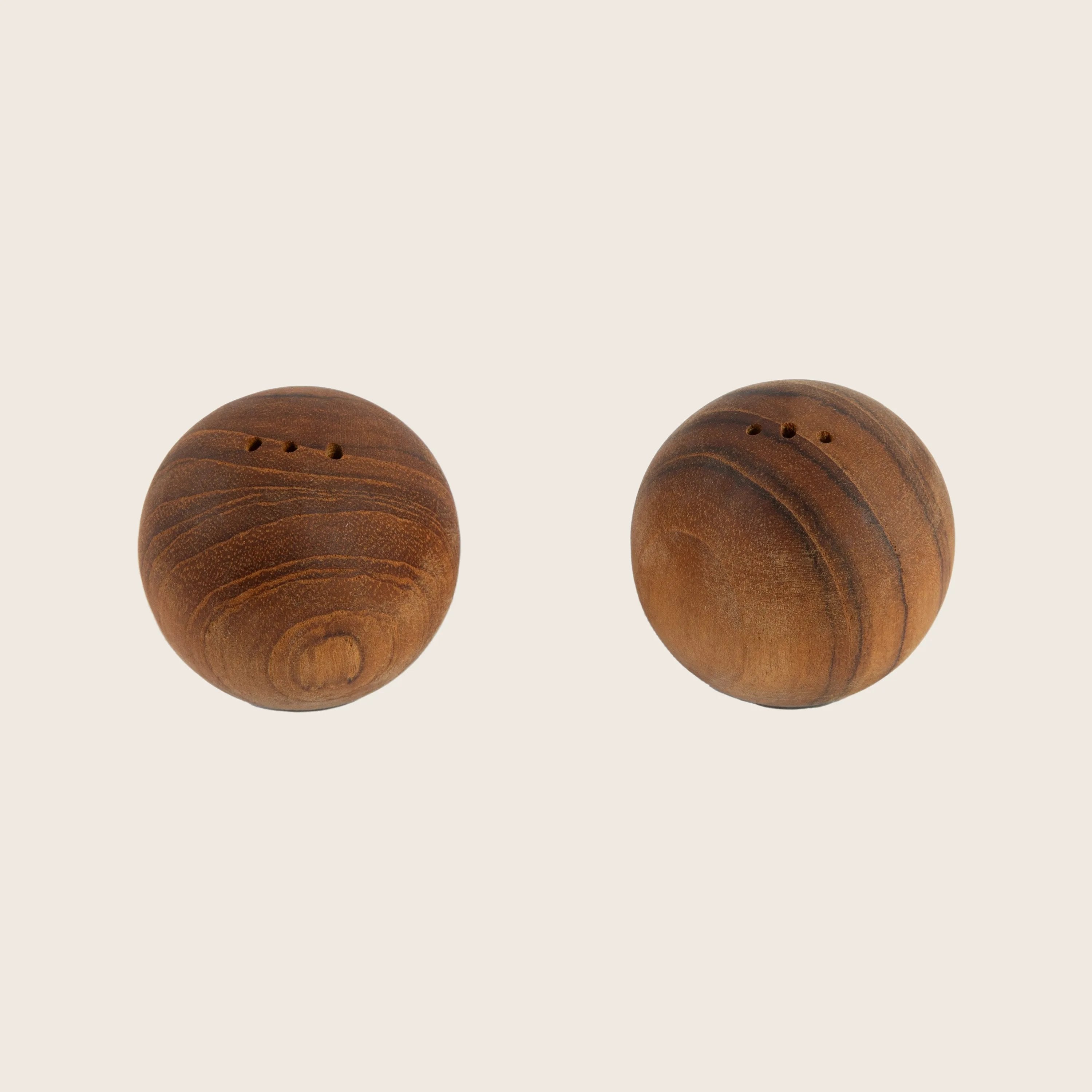 Teak Salt & Pepper Shaker Set – abc carpet & home