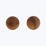 Teak Salt & Pepper Shaker Set