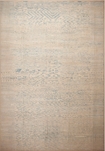 Natural Zameen Transitional Wool Rug - 13'10" x 19'7"