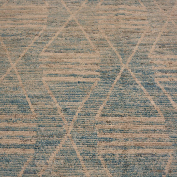 Zameen Transitional Wool Rug - 13'6" x 15'10"