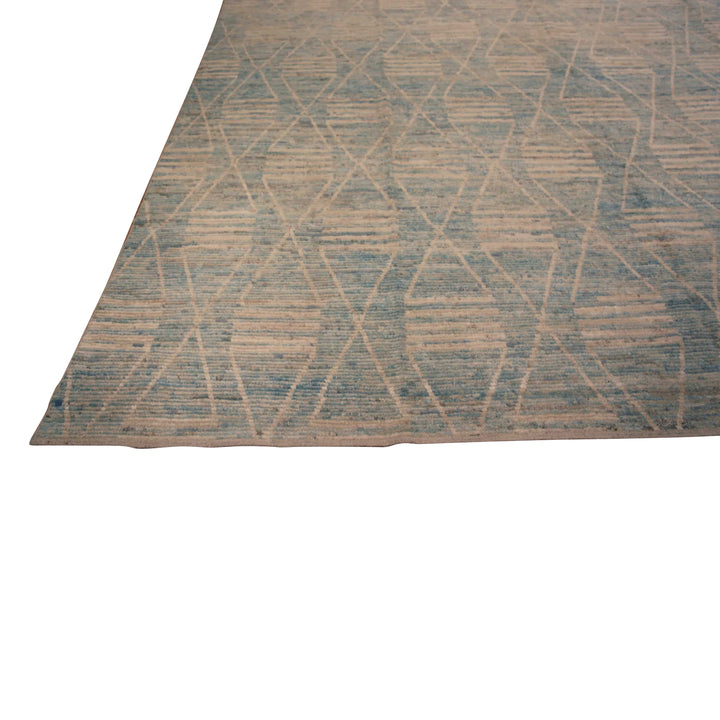 Zameen Transitional Wool Rug - 13'6" x 15'10"