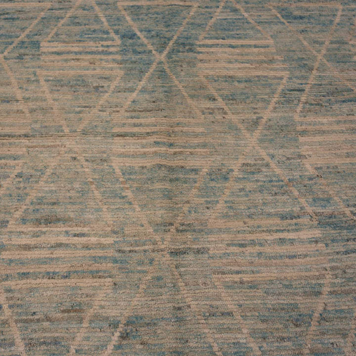 Zameen Transitional Wool Rug - 13'6" x 15'10"