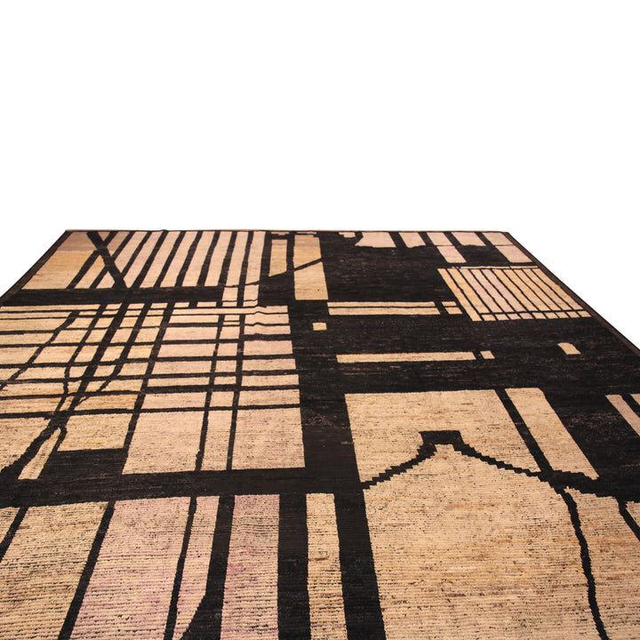 Zameen Transitional Wool Rug - 13'8" x 19'1"