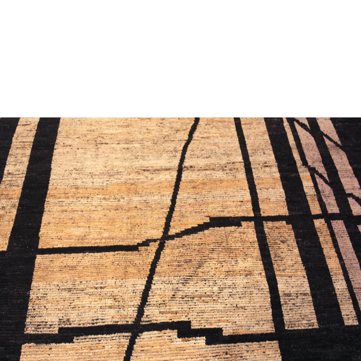 Zameen Transitional Wool Rug - 13'8" x 19'1"