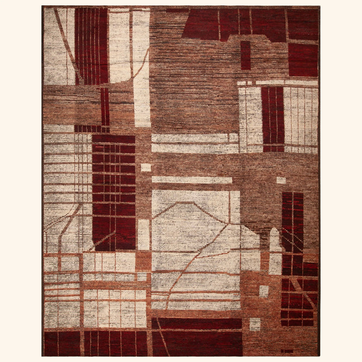 Zameen Transitional Wool Rug - 12'8" x 15'4"