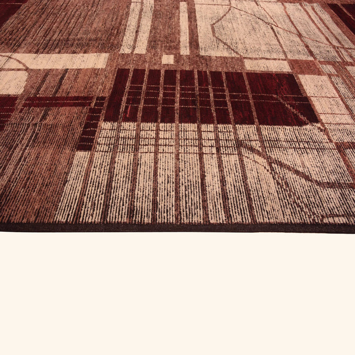 Zameen Transitional Wool Rug - 12'8" x 15'4"