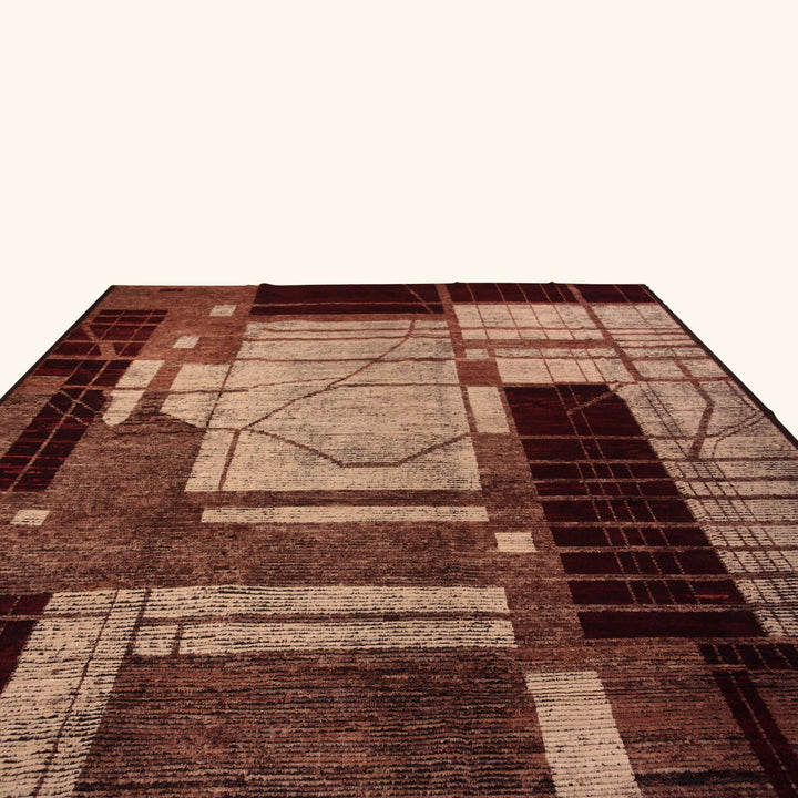 Zameen Transitional Wool Rug - 12'8" x 15'4"