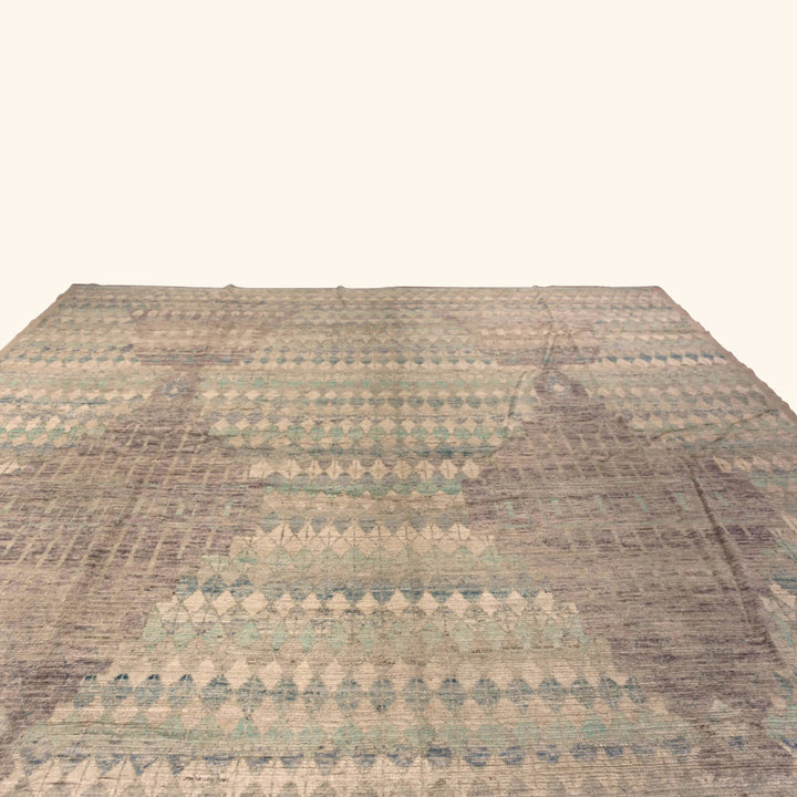 Zameen Transitional Wool Rug - 12'8" x 15'5"