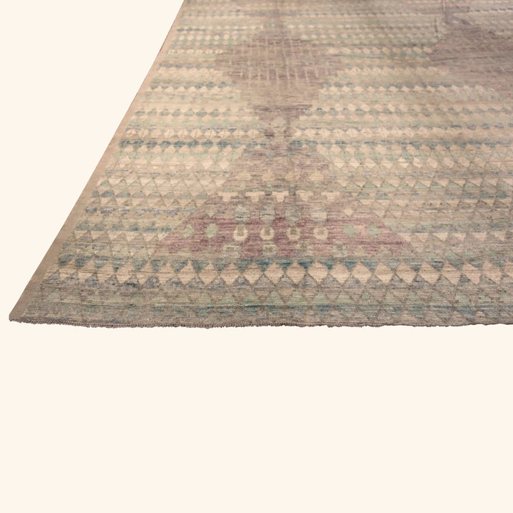 Zameen Transitional Wool Rug - 12'8" x 15'5"