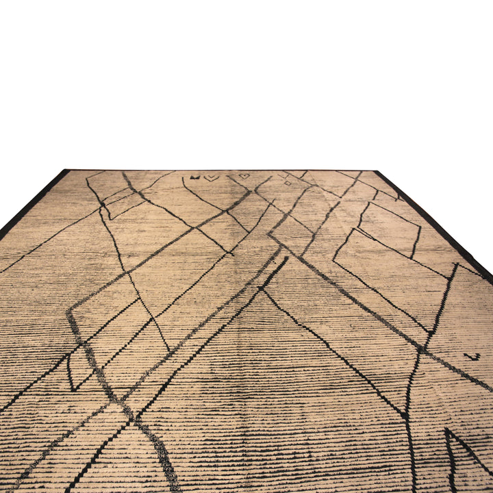 Zameen Transitional Wool Rug - 13'2" x 19'1"