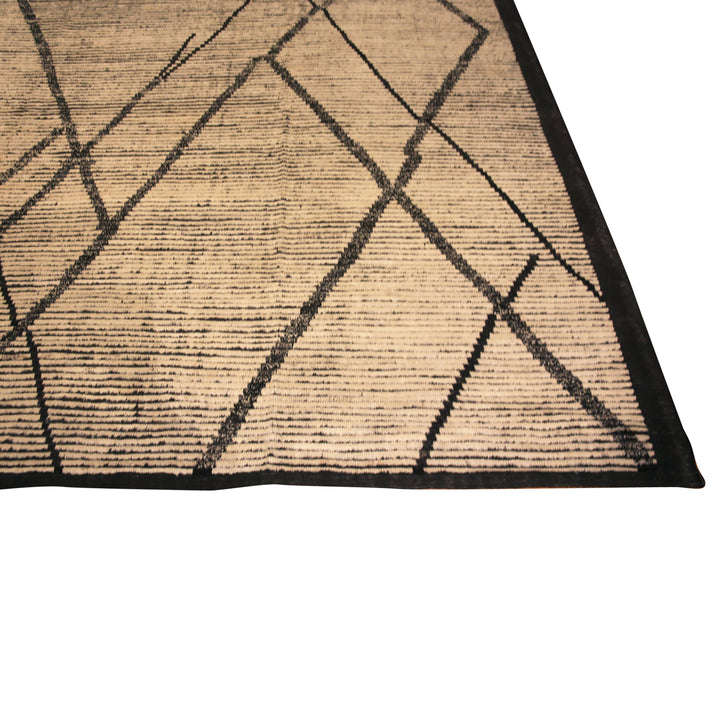 Zameen Transitional Wool Rug - 13'2" x 19'1"