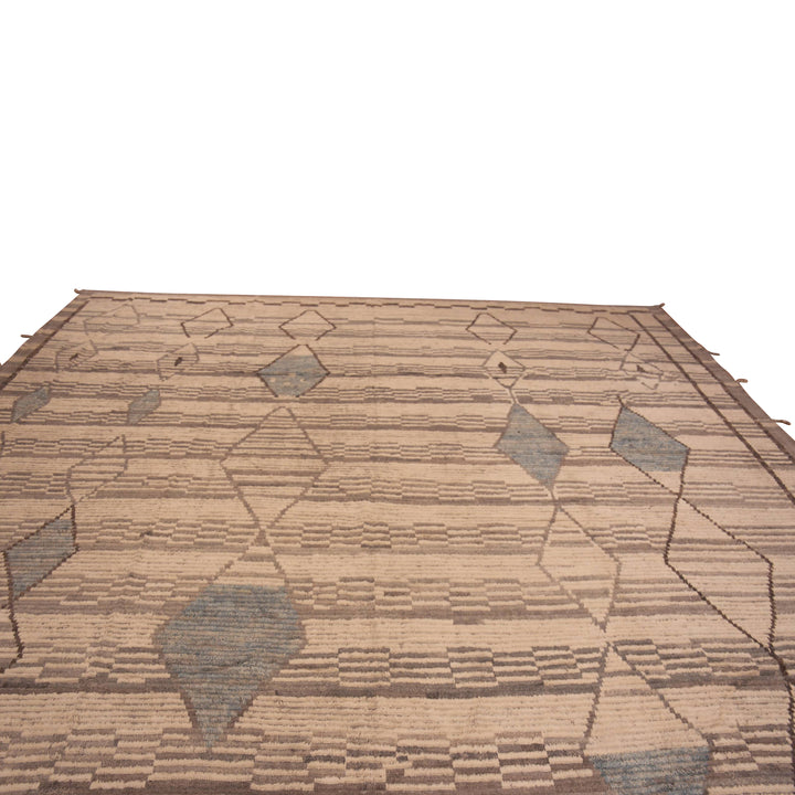 Zameen Transitional Wool Rug - 13'7" x 18'6"