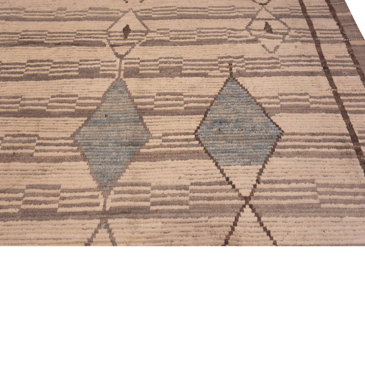 Zameen Transitional Wool Rug - 13'7" x 18'6"