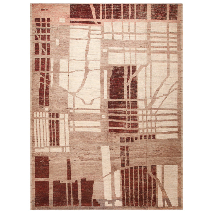Zameen Transitional Wool Rug - 13'3" x 17'10"