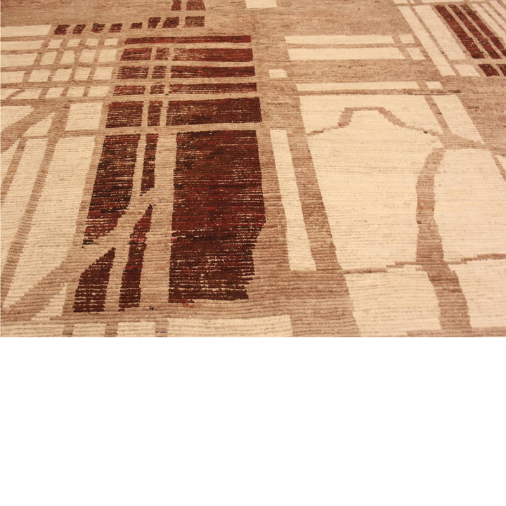 Zameen Transitional Wool Rug - 13'3" x 17'10"