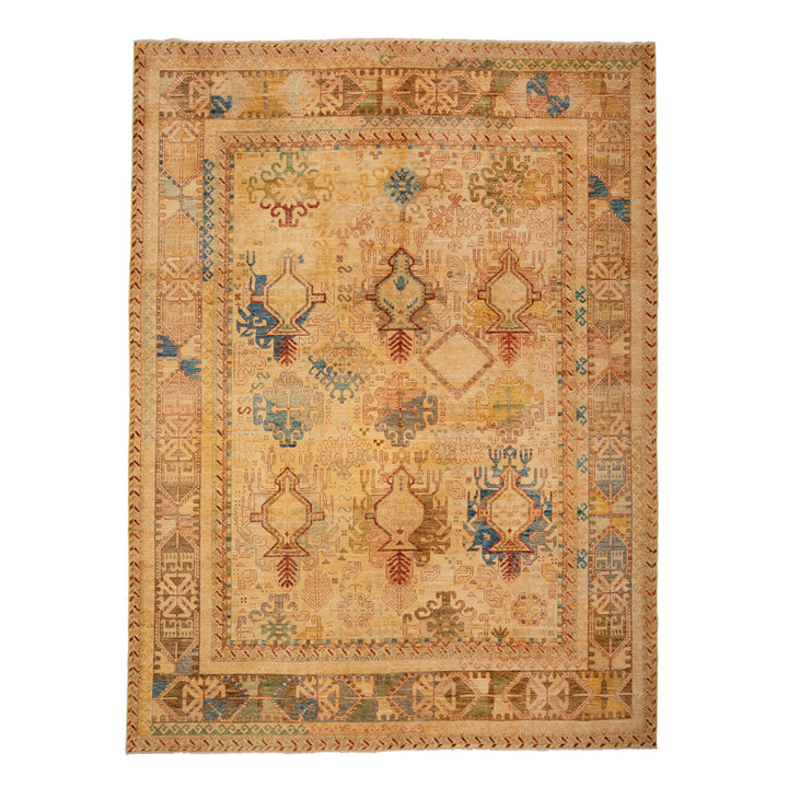 Zameen Transitional Wool Rug - 11'11" x 15'6"