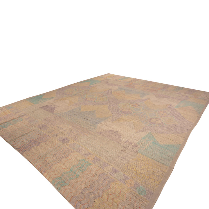 Zameen Transitional Wool Rug - 13' x 15'10"